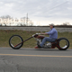 Illustration for article titled Hubless Monster Motorcycle Rolls Without Spokes